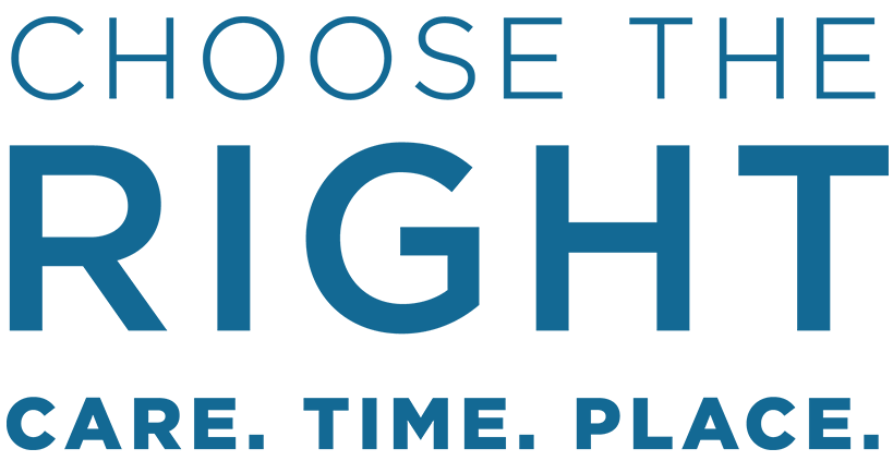 Right Care, Right Place, Right Time Logo