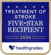 Healthgrades Five Star Recipient Award