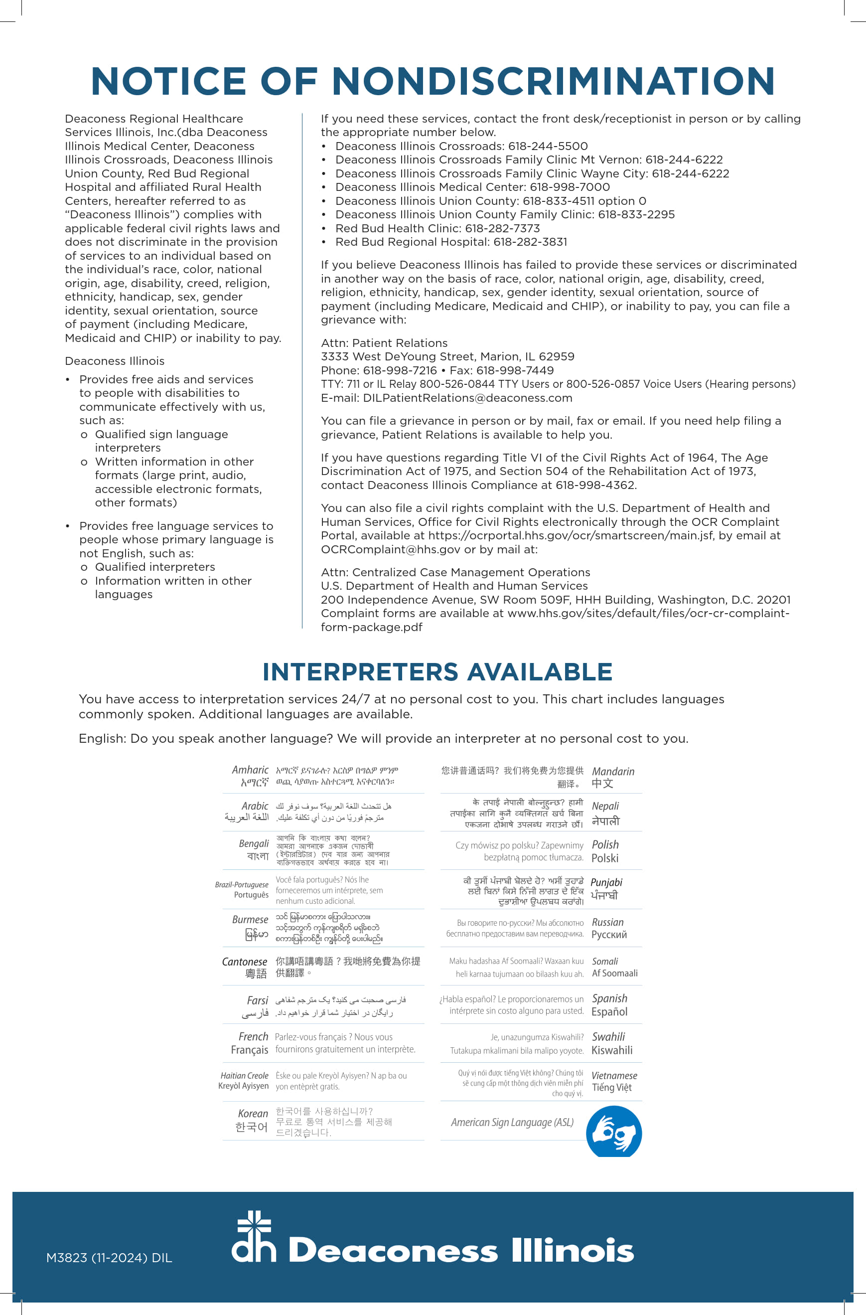 M-3823 (11-24) DIL Nondiscrimination sign, COLOR COPY, COATED COVER, 11 x 17_1