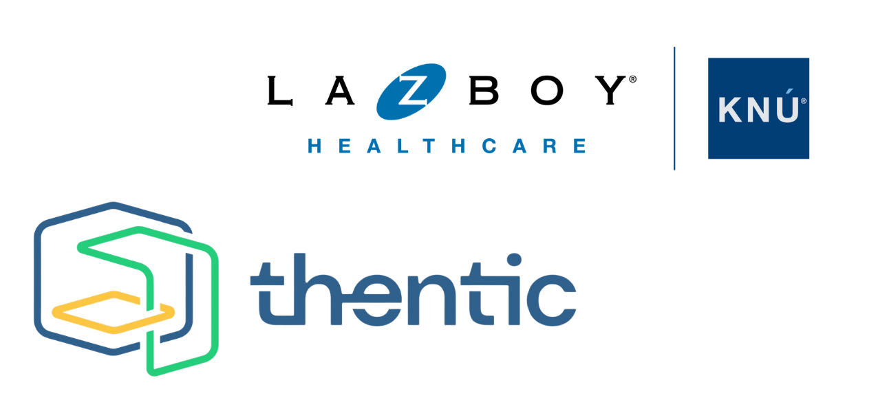 Thentic/La-Z-Boy Healthcare logo Thentic/La-Z-Boy Healthcare logo