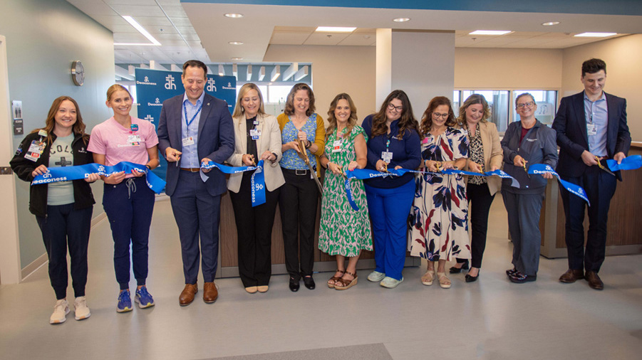 Pediatric Infusion 3 - Ribbon Cutting