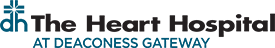 The Heart Hospital at Deaconess Gateway Logo