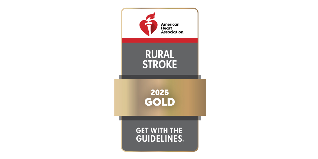 American Heart Association Rural Stroke Gold Award 2025