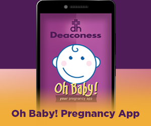 Deaconess Oh Baby App Web Ad - 300x250