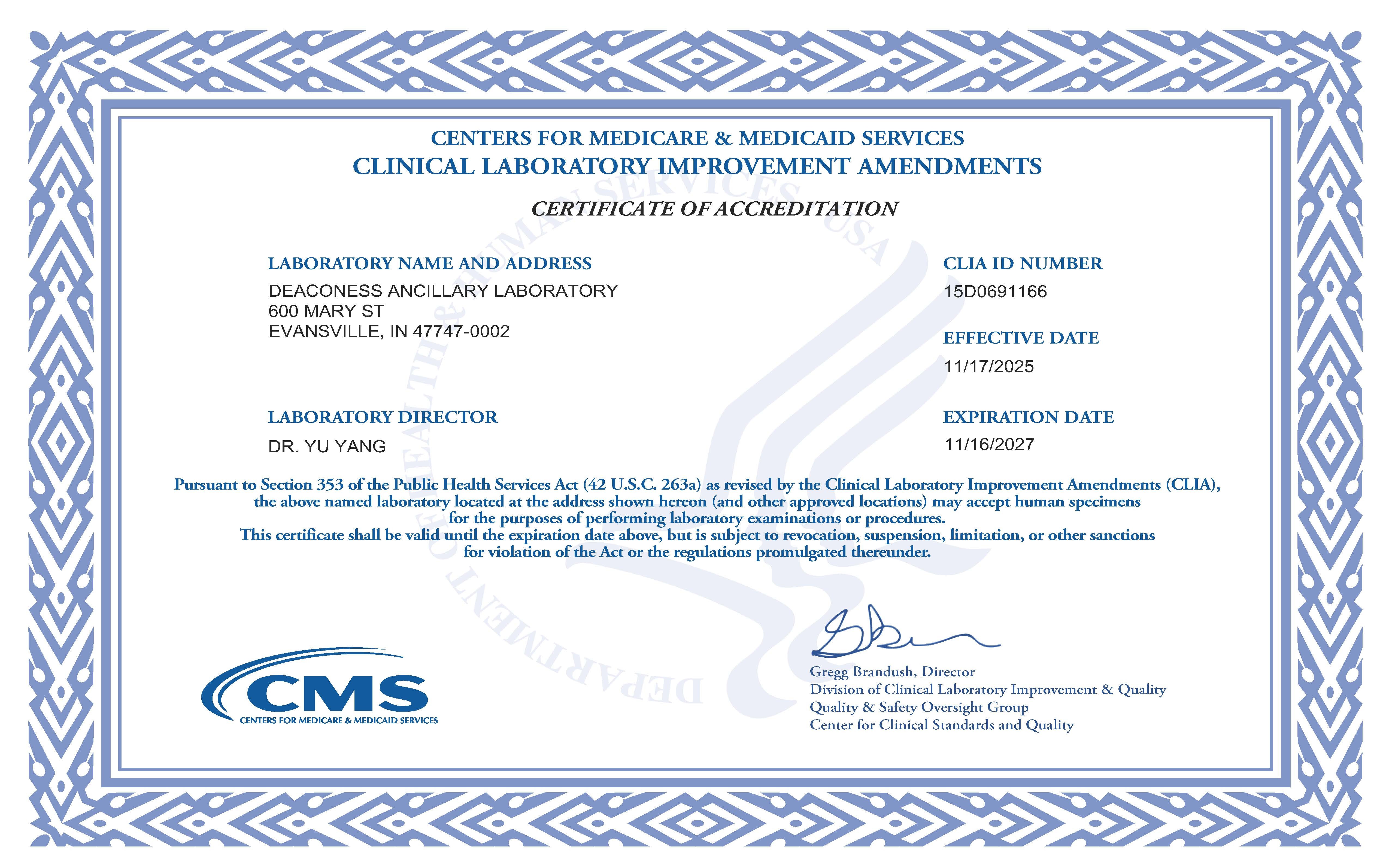 CLIA Midtown Ancillary 2023-2025