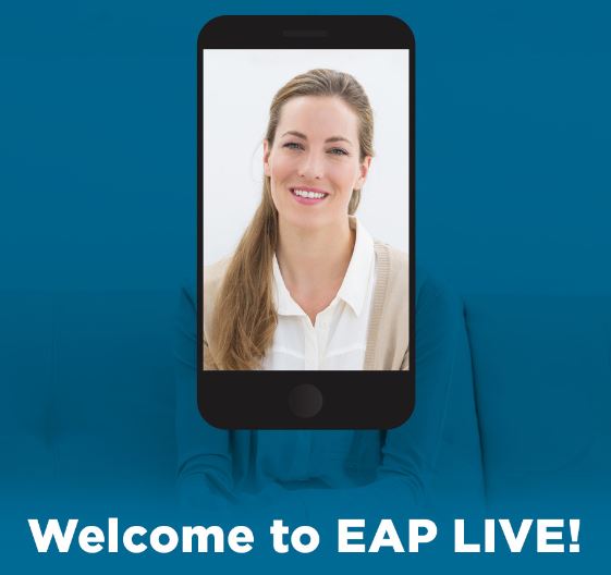 EAP Video Visits graphic