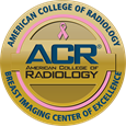 American College of Radiology Breast Imaging Center of Excellence seal