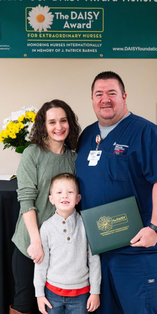 Extraordinary Nurse Recognized at Deaconess Illinois Crossroads 1