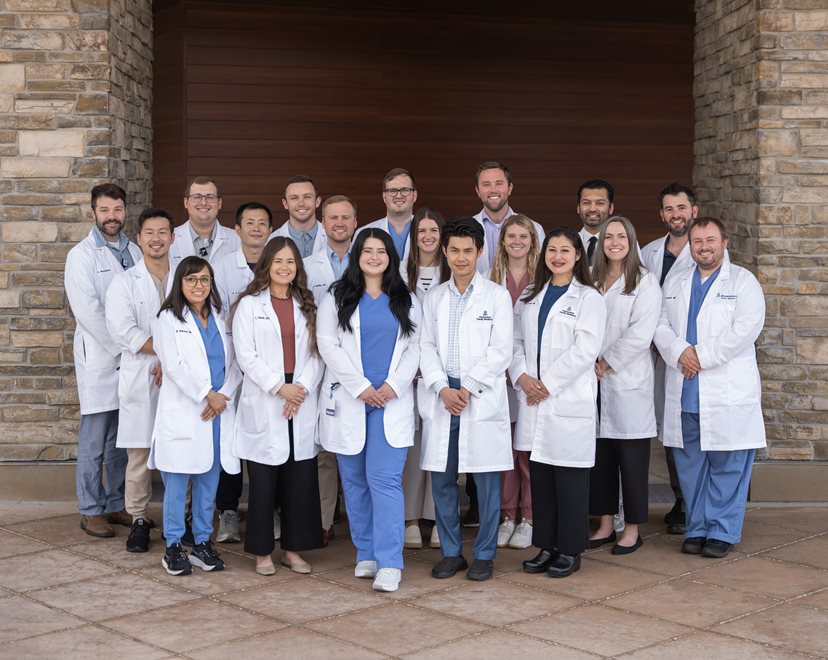 Deaconess Family Medicine Residency 2025 residents group photo